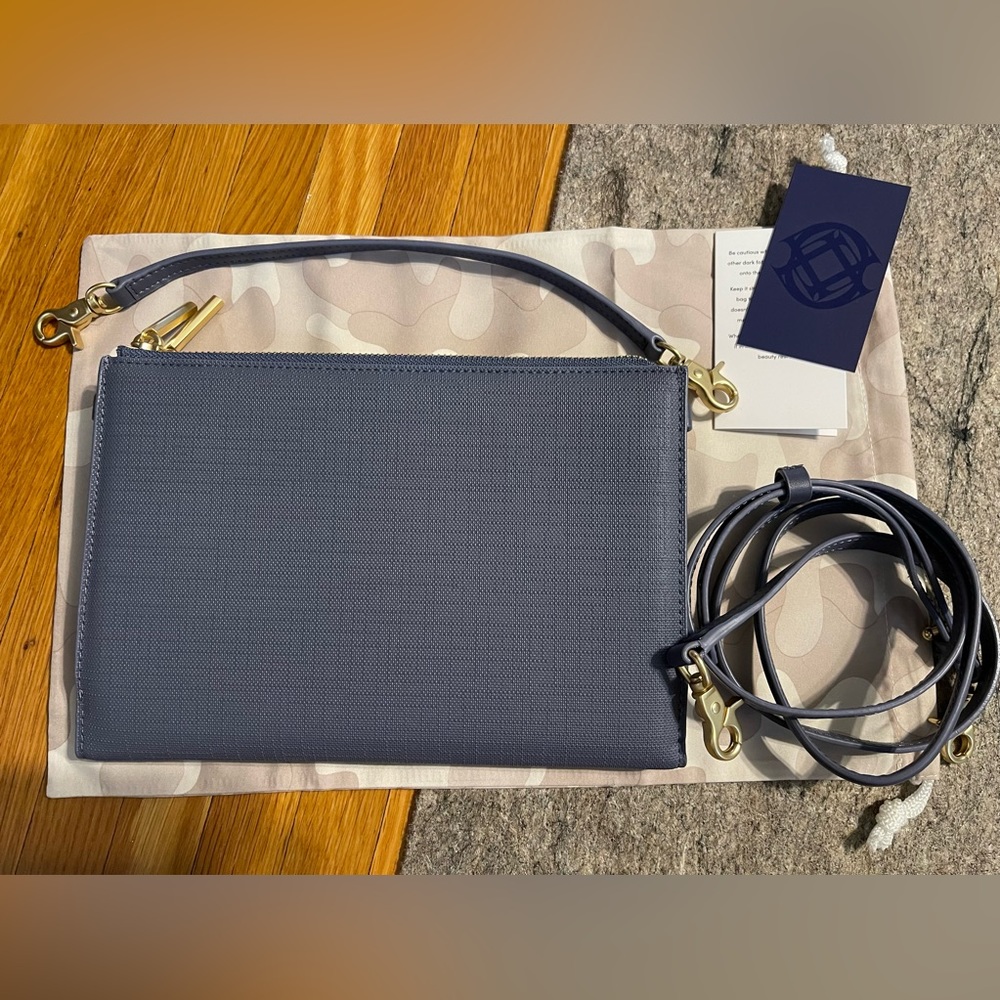 Danger Dover Essentials Clutch Wallet NWT blue